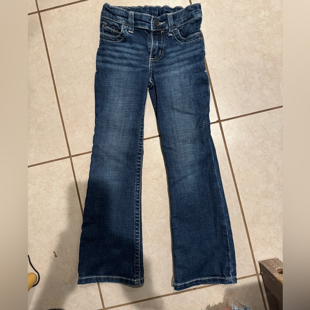 Wrangler 6X slim kids boot cut jeans